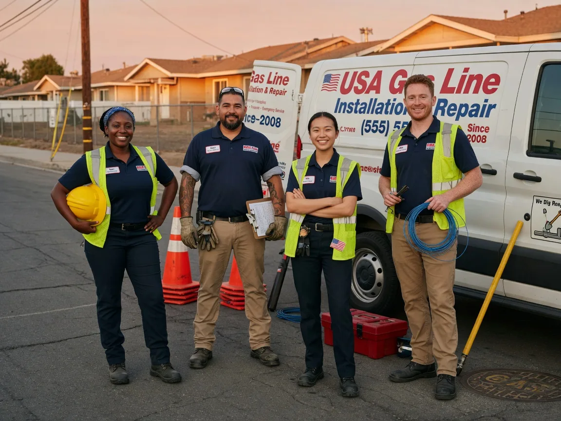 Gas Line Installation company in Stout, IA